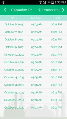 Prayer Times & Qibla Pro android App screenshot 1